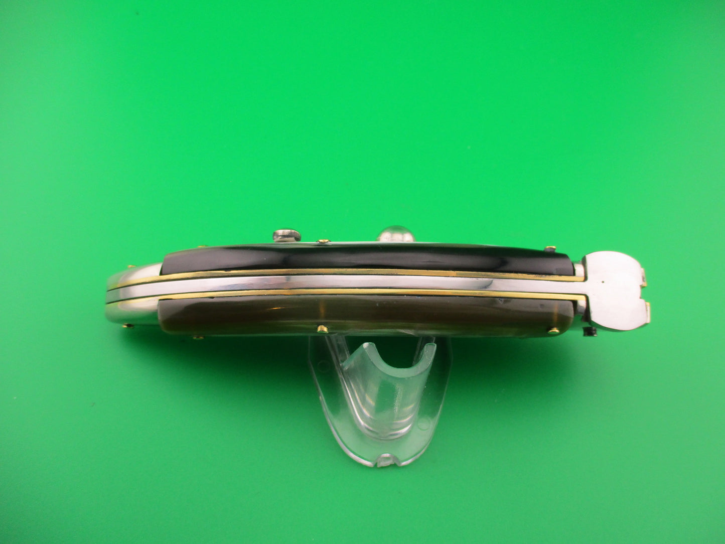 RENZO PASCOTTO MANIAGO 23cm Italian Catalana Picklock Horn automatic knife