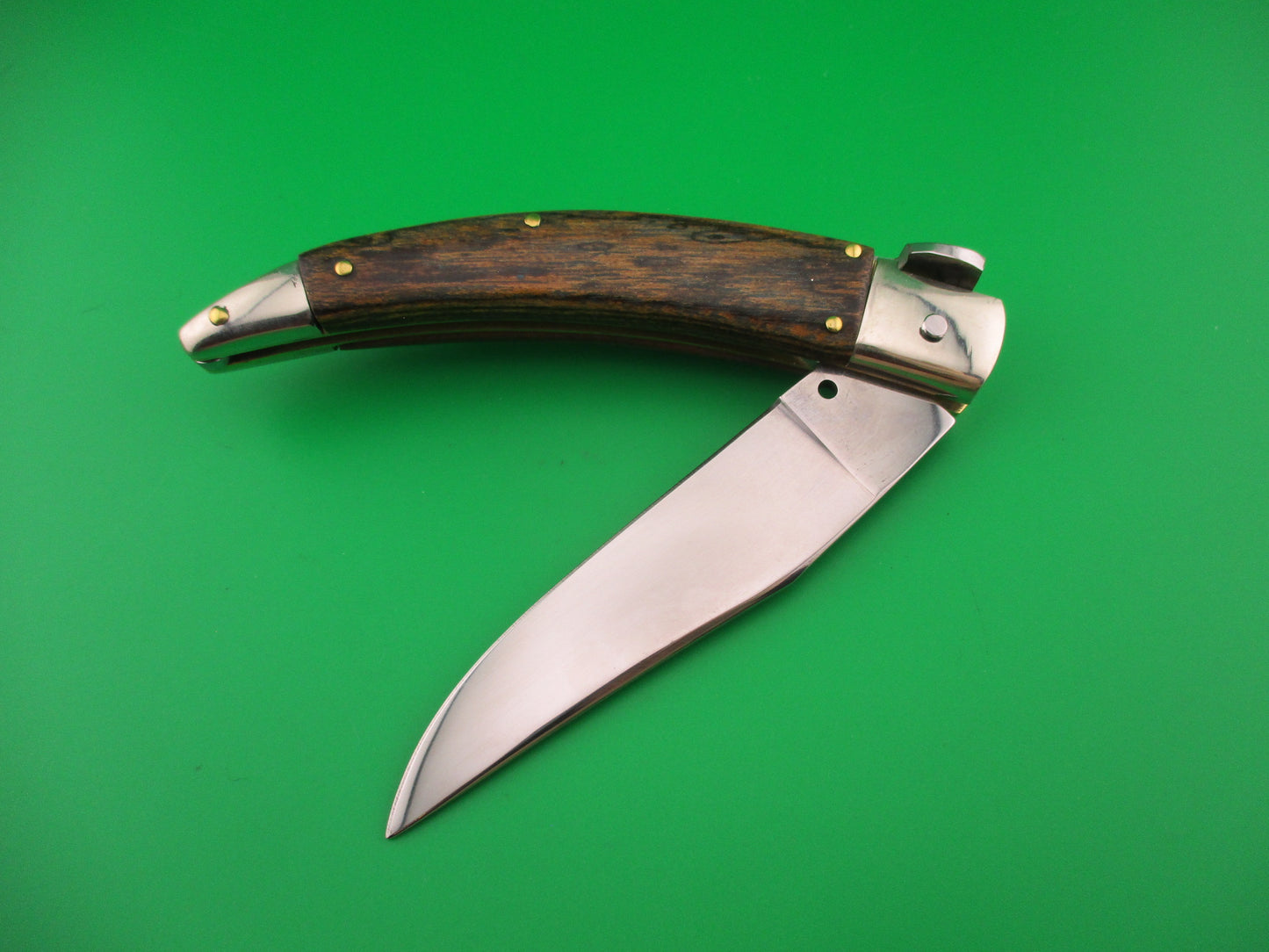 RENZO PASCOTTO MANIAGO 23cm Italian Catalana Picklock Wood automatic knife