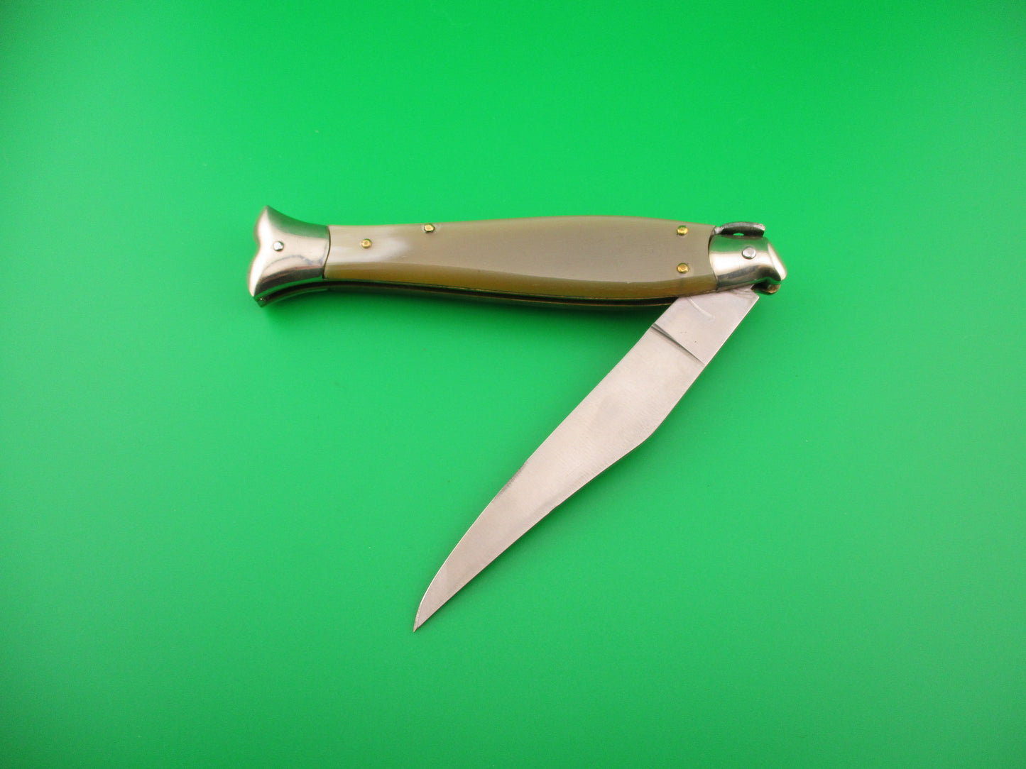 STILETTO ITALY 25cm Italian Fishtail Picklock vintage automatic knife