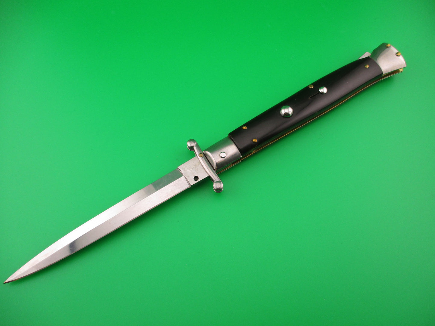 FRANK B ITALY 28cm Italian Swing Guard Dagger Horn automatic knife