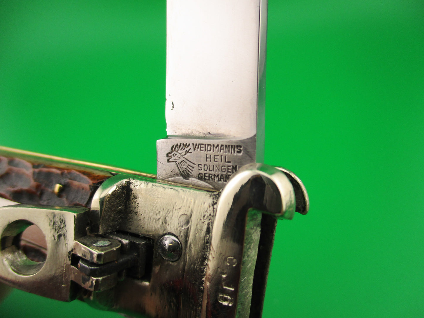 WEIDMANNS HEIL SOLINGEN GERMANY 11cm German Lever Shell Puller Jigged bone Johnny Cade