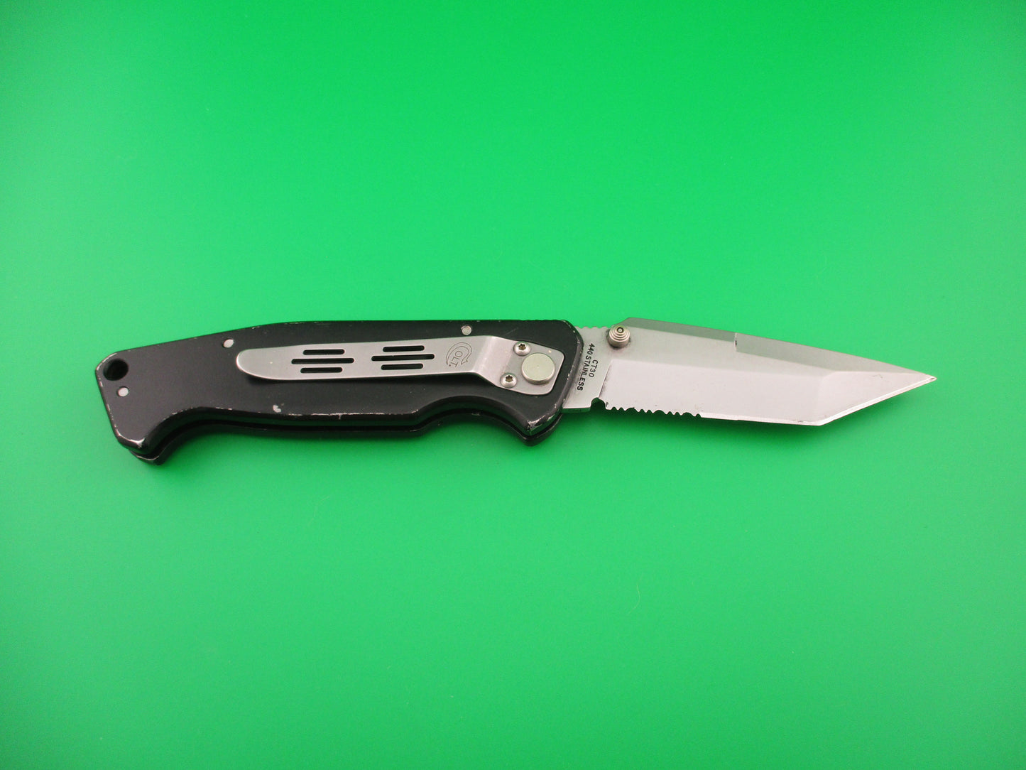 COLT M-16-K SINCE 1836 20cm Hidden release Lockback DA Automatic knife