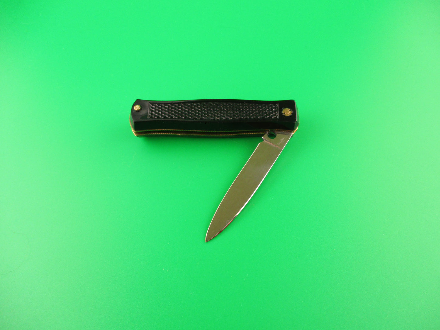 Sterile BARGEON INOX 14cm French Small Black Bobc vintage automatic knife