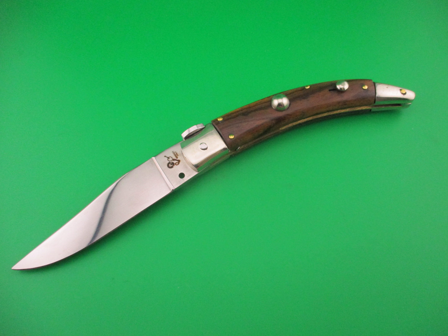 RENZO PASCOTTO MANIAGO 23cm Italian Catalana Picklock Wood automatic knife