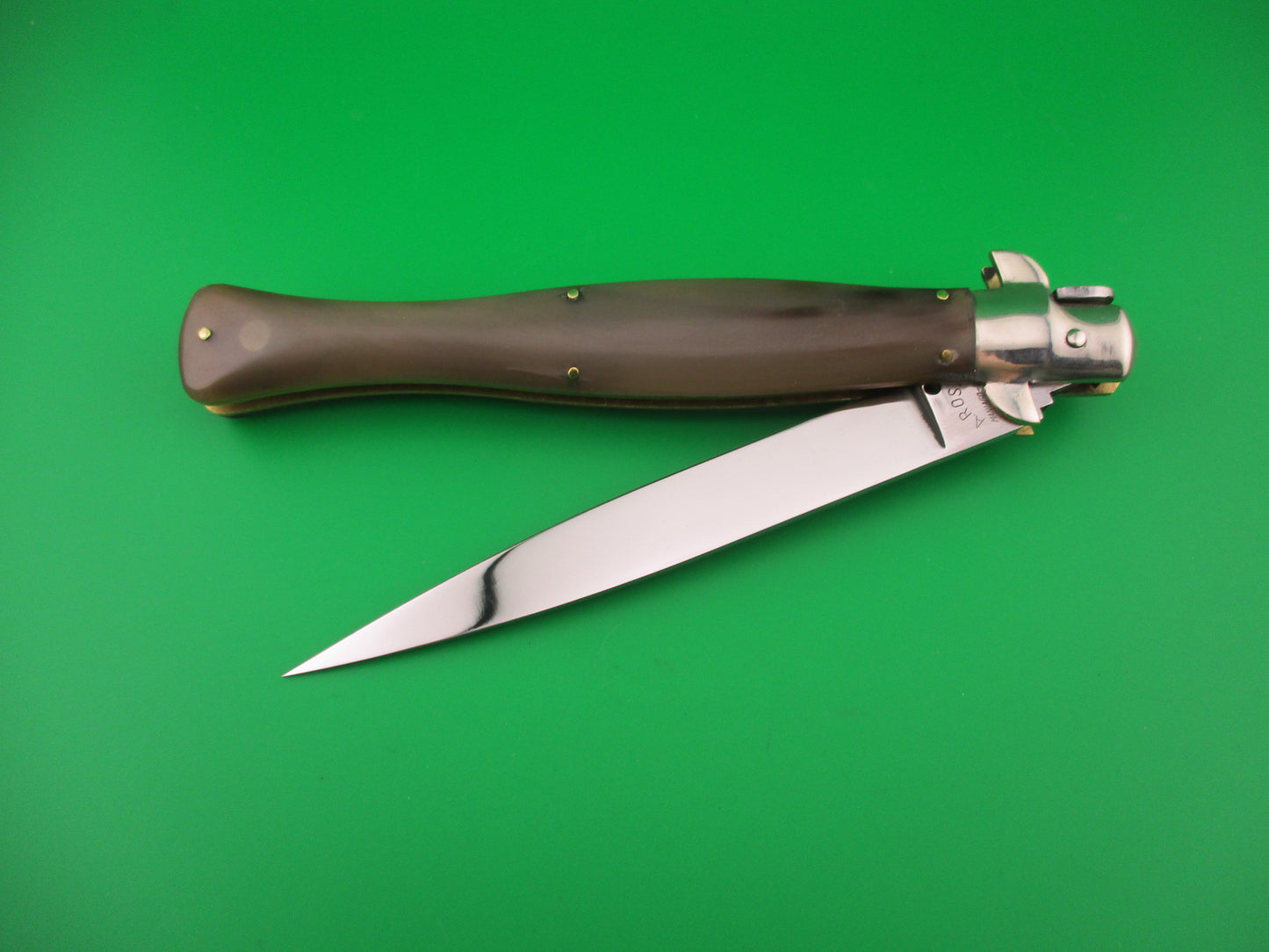 AROSA MANIAGO ITALY DM 33cm Italian Picklock Wasp body Tri Color Horn automatic