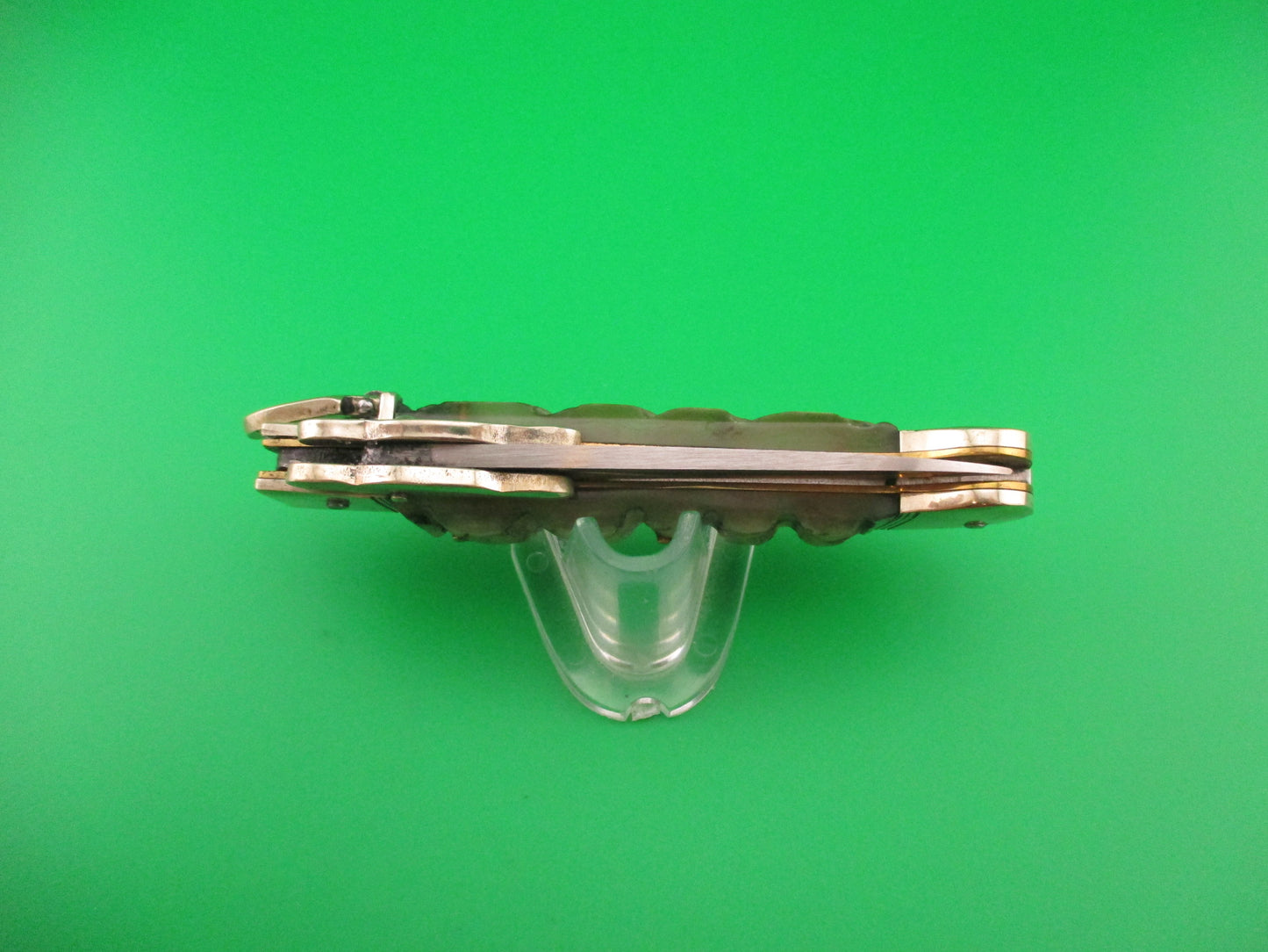 Hubertus 10cm GUARDIAN BIGHORN EDITION STAINLESS SOLINGEN Lever switchblade knife