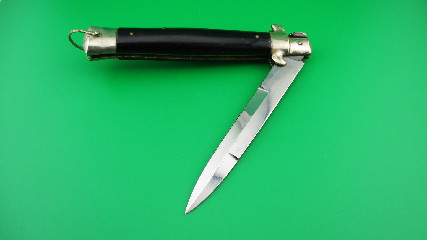 STAINLESS STEEL 28cm Japanese Picklock 1960s Vintage automatic knife