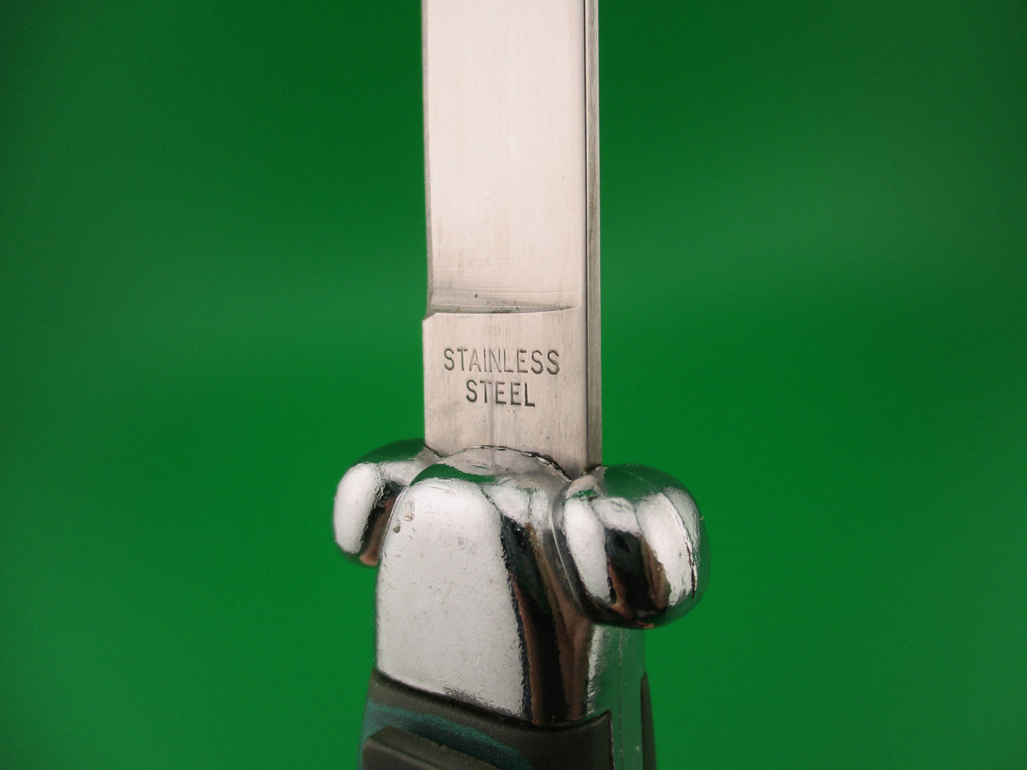 STAINLESS STEEL 21cm Secret Agent knife green Camouflage OTF automatic