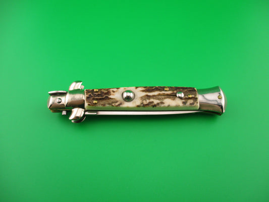 AB STILETTO ITALY 23cm Italian Dagger Blade Swivel bolster switchblade knife