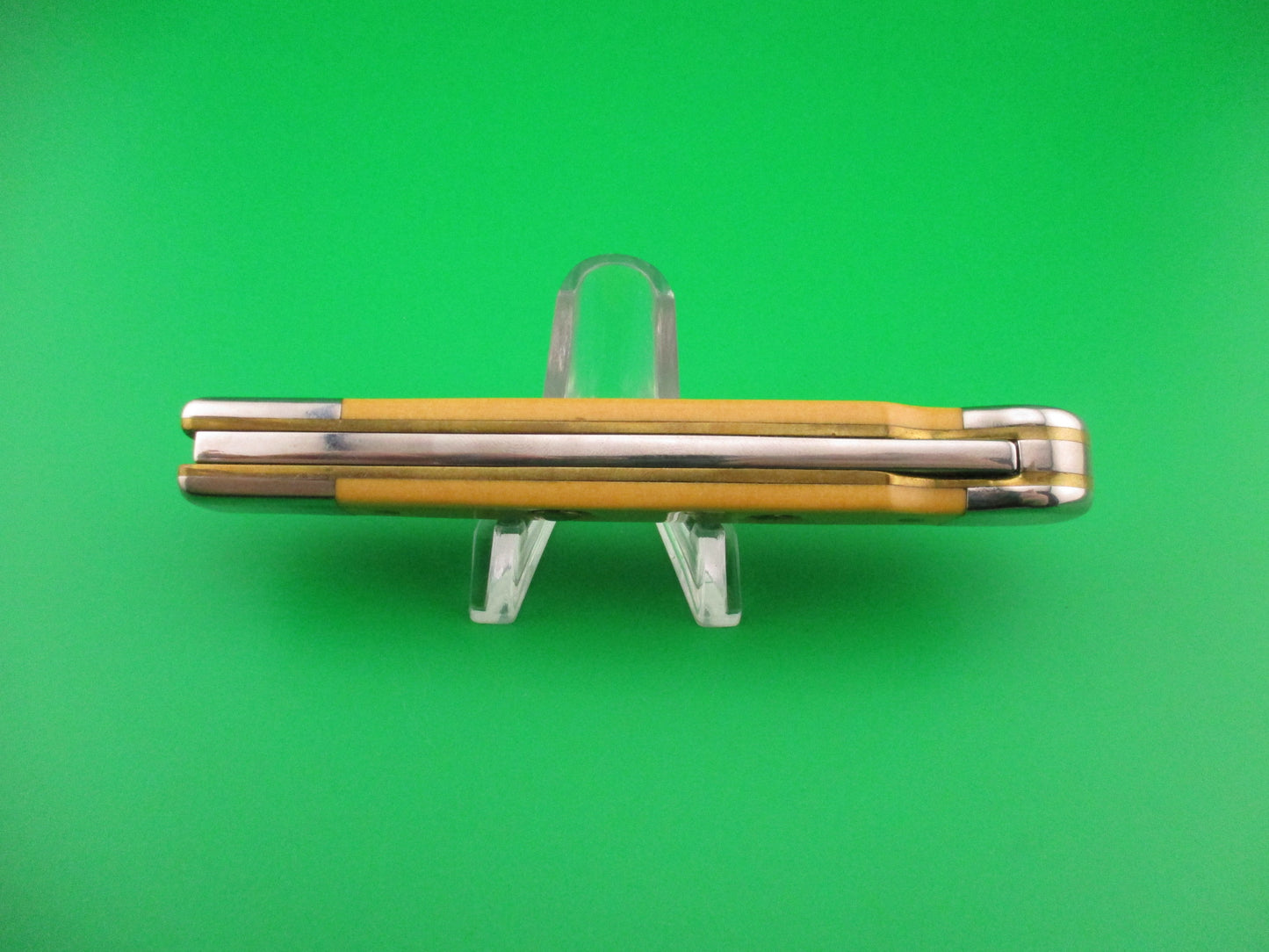 z DANIELS 8 Custom Yellow Lockback Automatic Jack knife