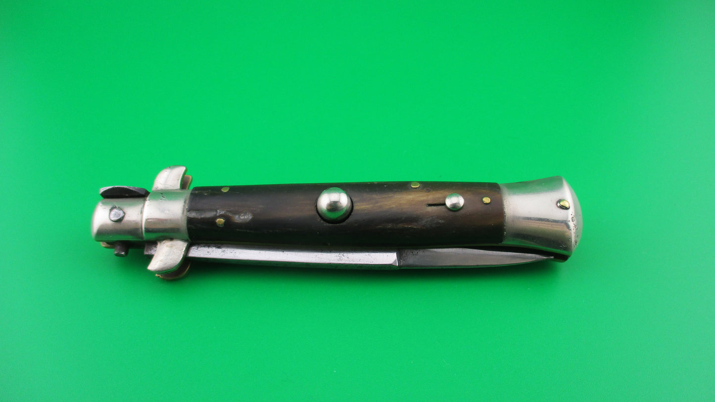 WANDY INOX 22cm Italian transitional Stiletto Swivel bolster automatic knife