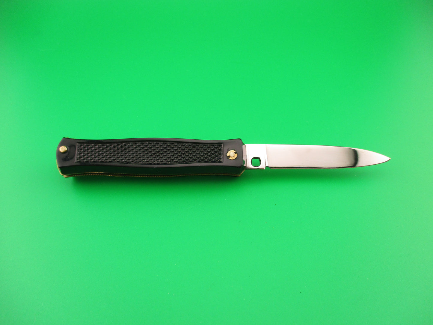 Sterile BARGEON INOX 14cm French Small Black Bobc vintage automatic knife