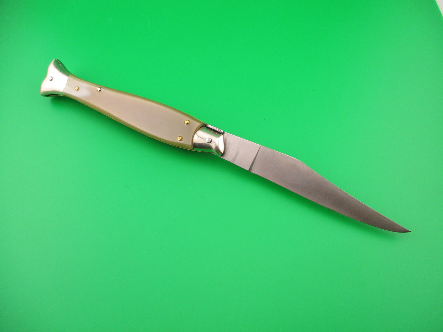 STILETTO ITALY 25cm Italian Fishtail Picklock vintage automatic knife