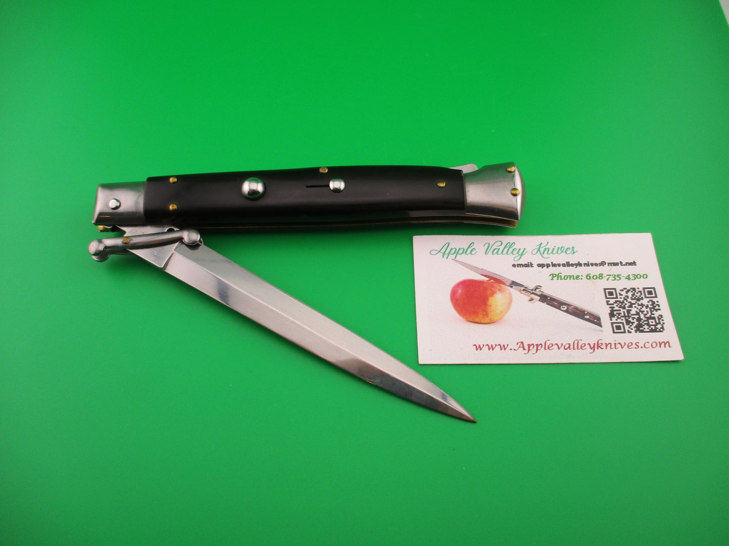 FRANK B ITALY 28cm Italian Swing Guard Dagger Horn automatic knife