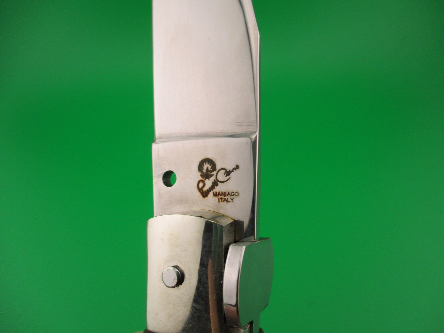 RENZO PASCOTTO MANIAGO 23cm Italian Catalana Picklock Wood automatic knife