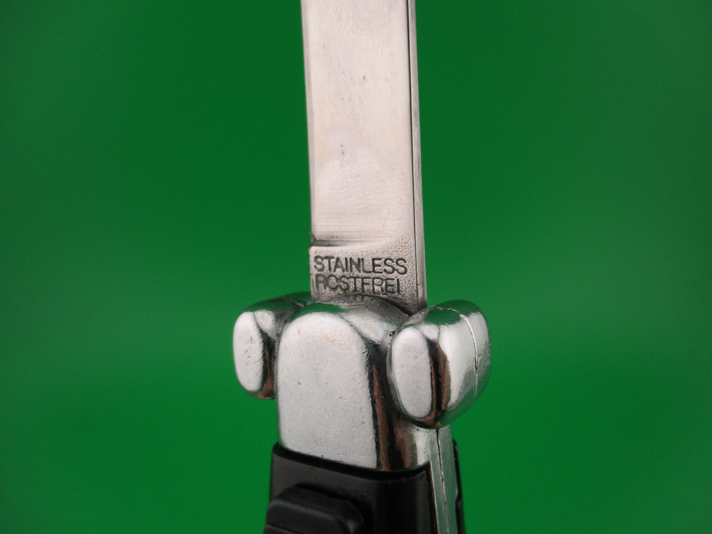 STAINLESS ROSTFREI 20cm OTF Black DA vintage automatic knife