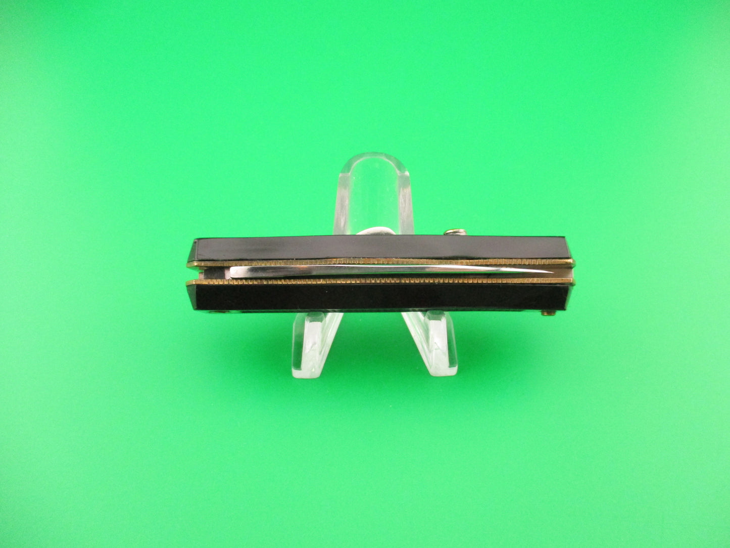 Sterile BARGEON INOX 14cm French Small Black Bobc vintage automatic knife