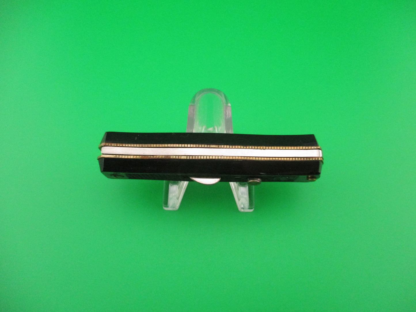 Sterile BARGEON INOX 14cm French Small Black Bobc vintage automatic knife