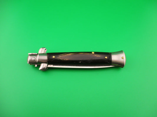 STAINLESS (slant) UD96A000103 PATENT 23cm Italian Stiletto bolster release switchblade