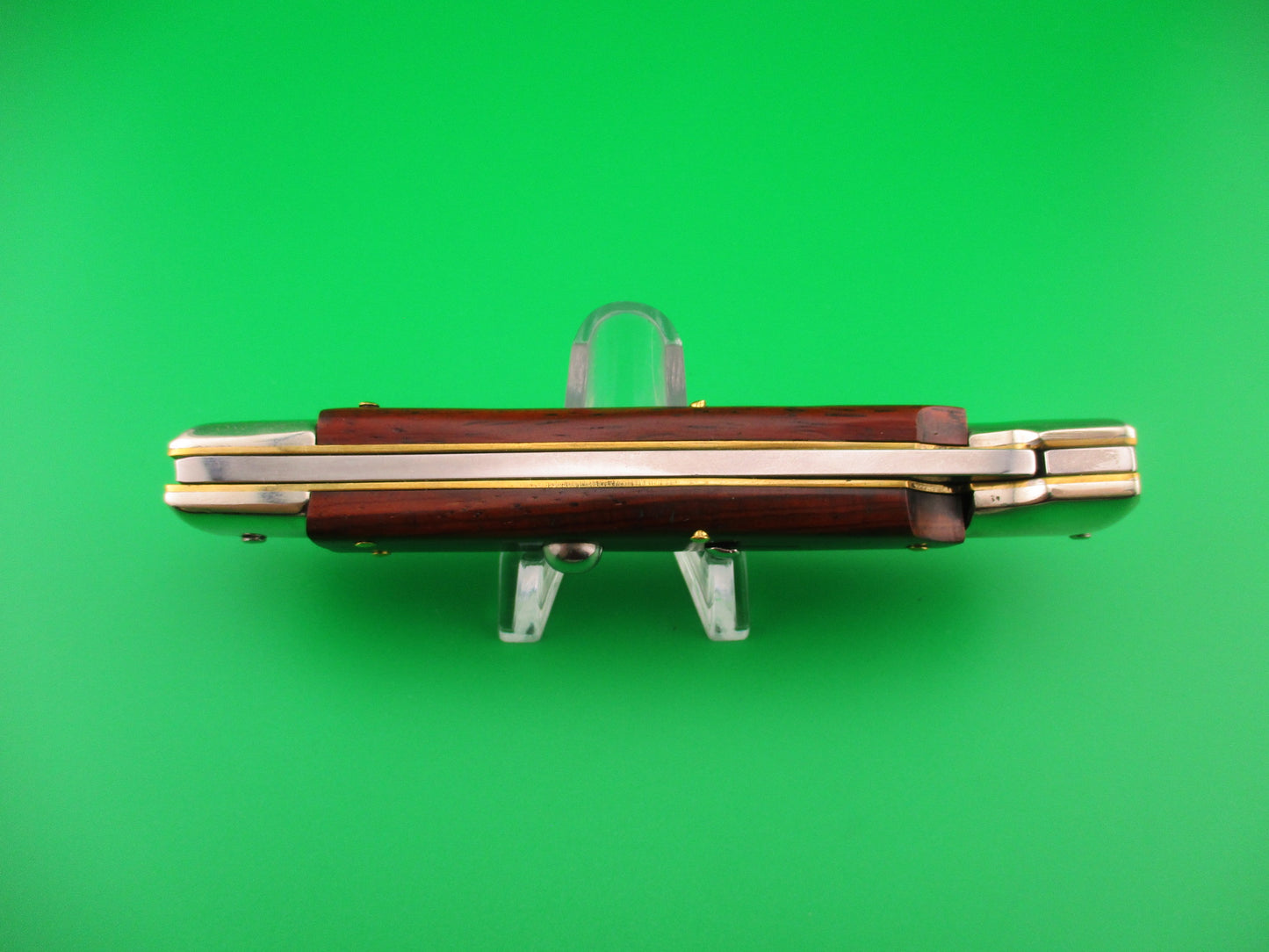 z AKC Italy 23cm Italian Swing guard Rosewood handled automatic knife