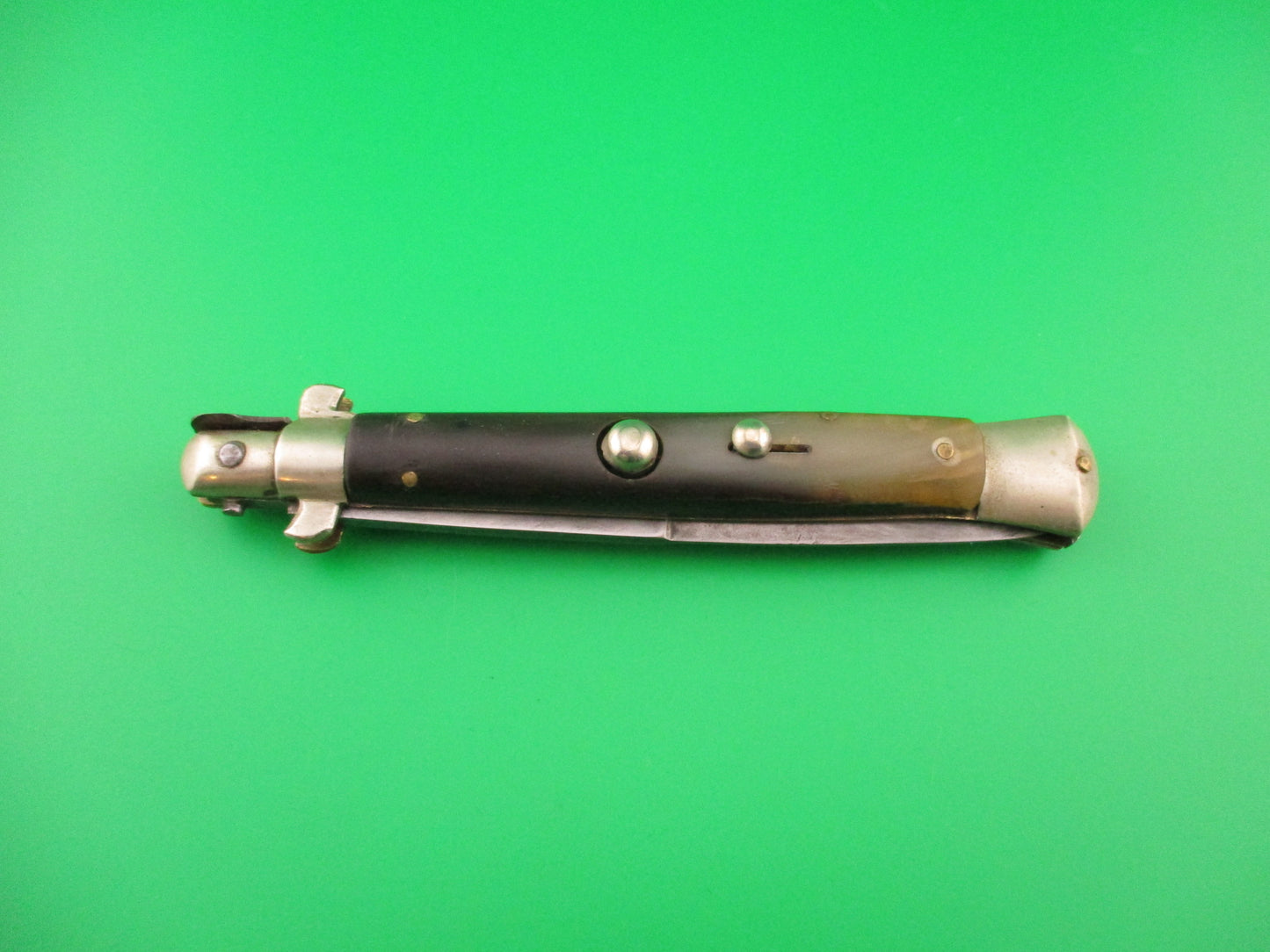 Maniago 27cm Italian Flat Guard Picklock Vintage 1940s automatic knife