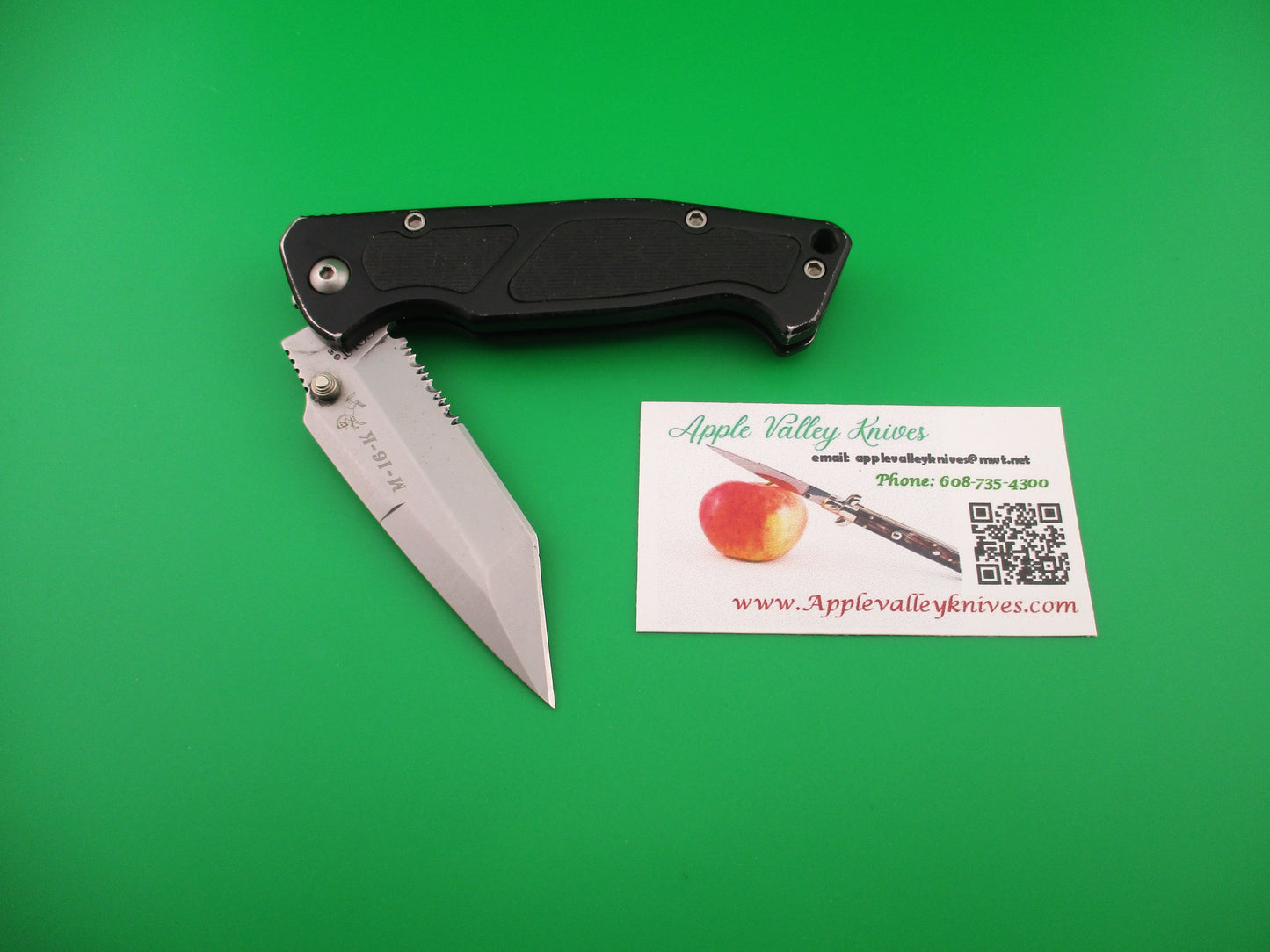 COLT M-16-K SINCE 1836 20cm Hidden release Lockback DA Automatic knife