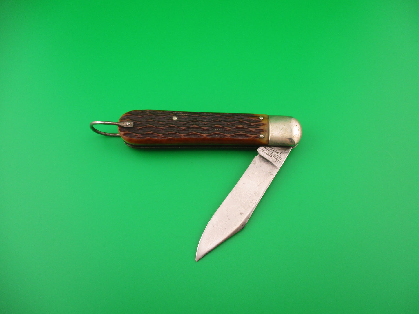 PRESTO M2 Bone WWII 1940s Geo Schrade vintage Paratrooper automatic knife