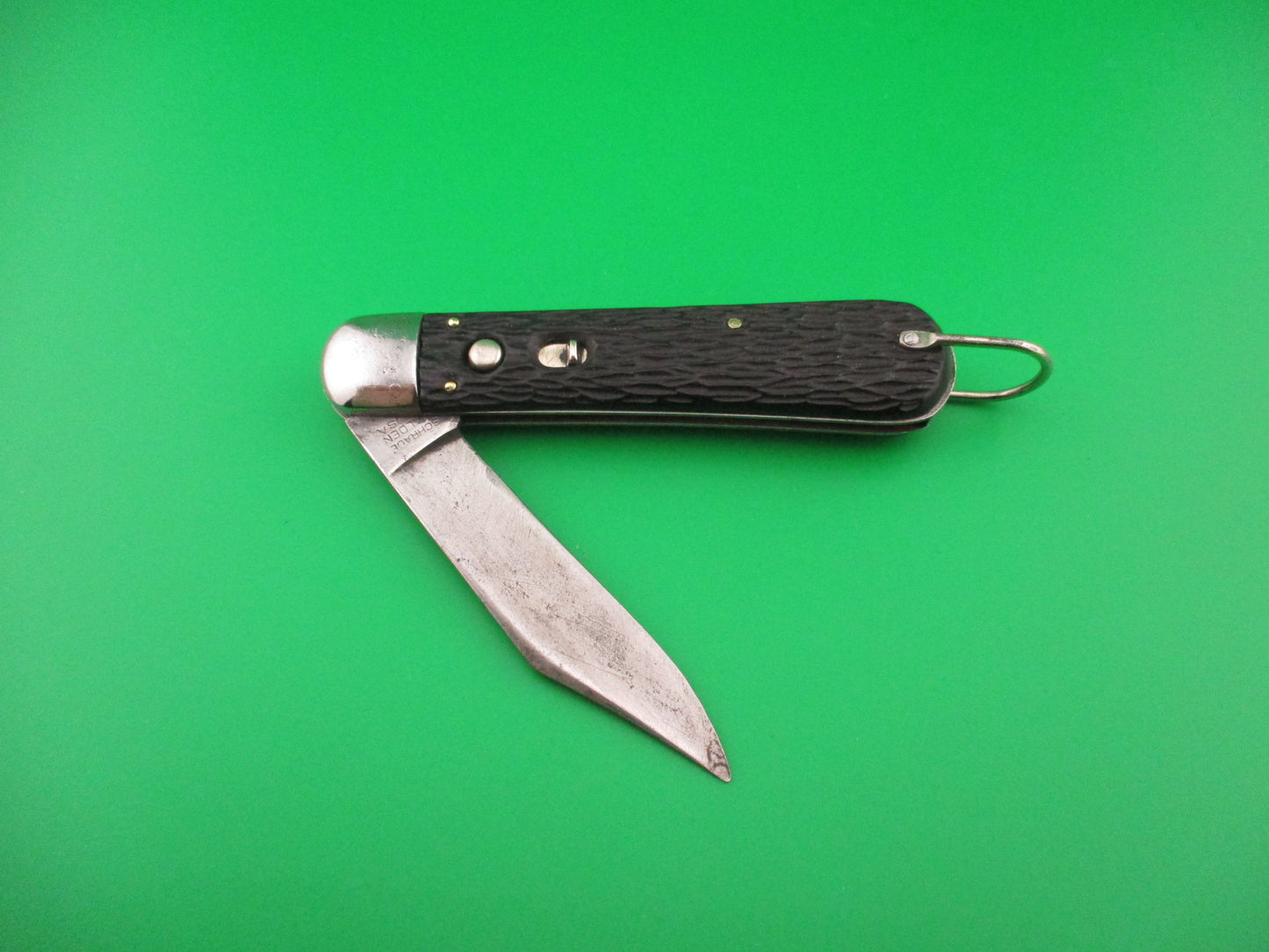 SCHRADE WALDEN M2 Paratrooper knife vintage Korean War switchblade knife