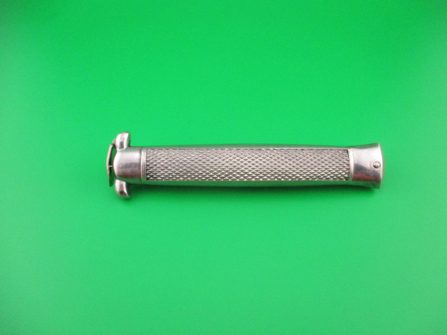 C JUL HERBERTZ IMPORT 21cm Italian Trapdoor OTF 1960s Vintage Aluminum automatic knife