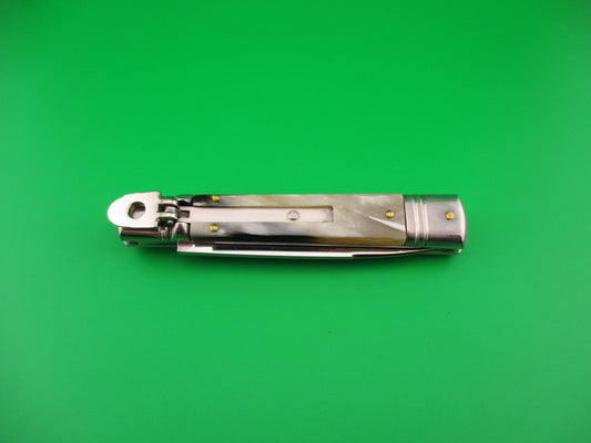 z AKC ITALY 20cm Italian Slimline Lever Honey horn automatic knife