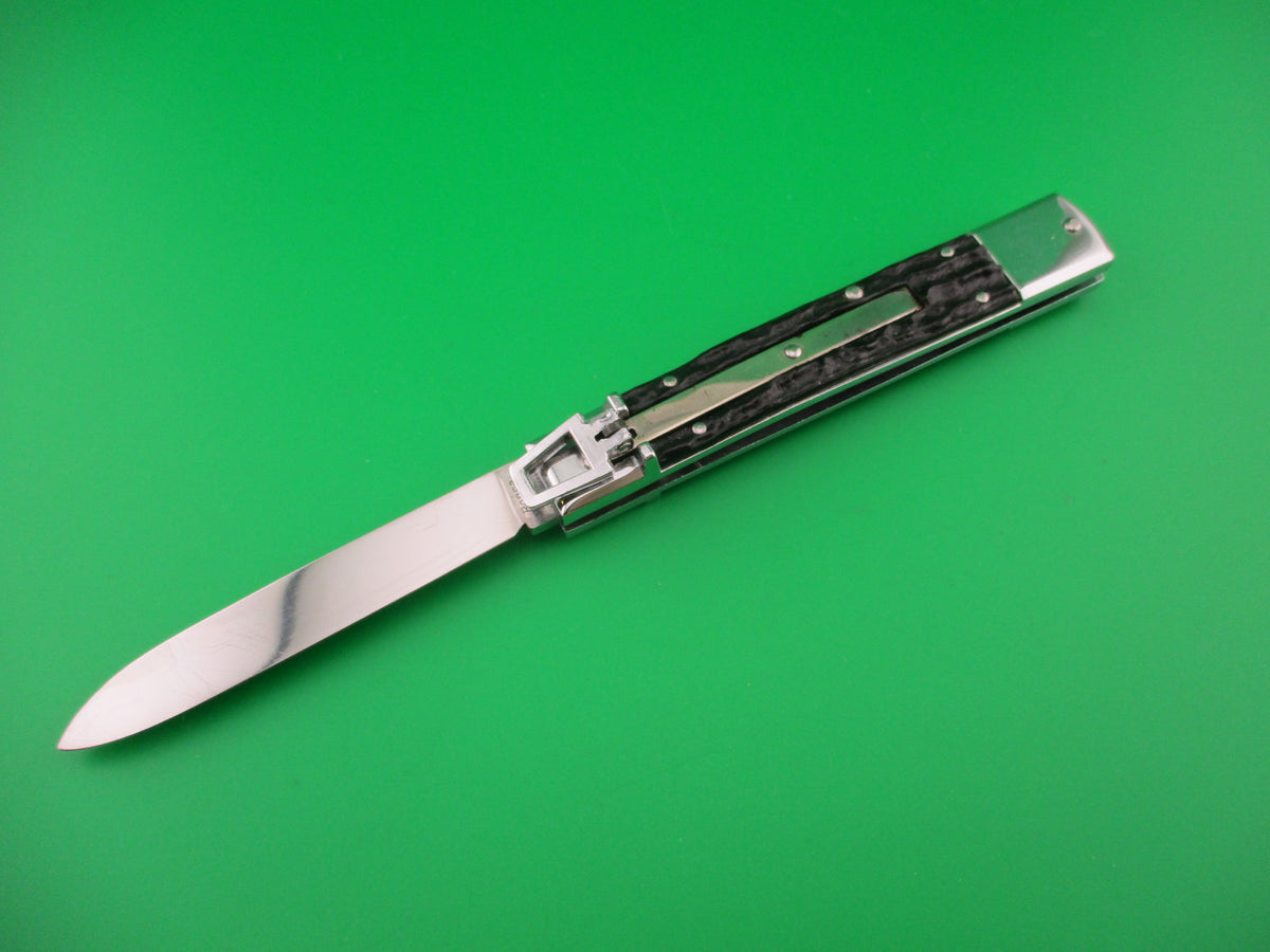 Bonsa SOLINGEN GERMANY 11cm German Slimline Hollow Lever automatic knife