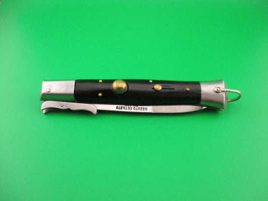 RIZZUTO ESTILETO MILANO 22cm Japanese vintage swing guard Mustache flat bolster switchblade