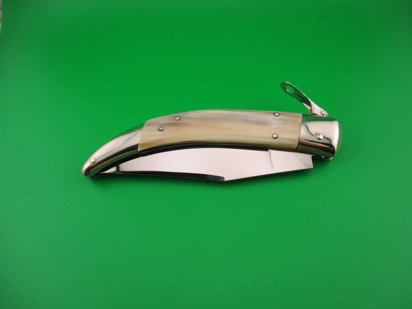 AGA CAMPOLIN ITALY 26cm Italian Catalana Fulcrum automatic knife