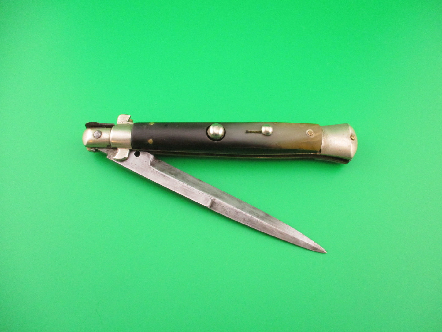 Maniago 27cm Italian Flat Guard Picklock Vintage 1940s automatic knife
