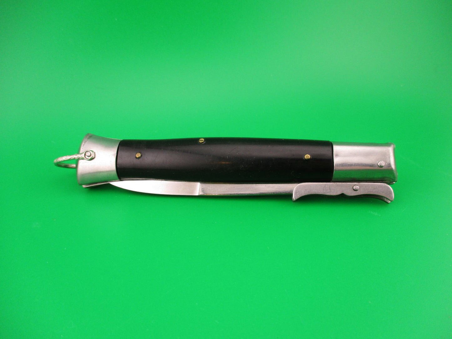 RIZZUTO ESTILETO MILANO 22cm Japanese vintage swing guard Mustache flat bolster switchblade