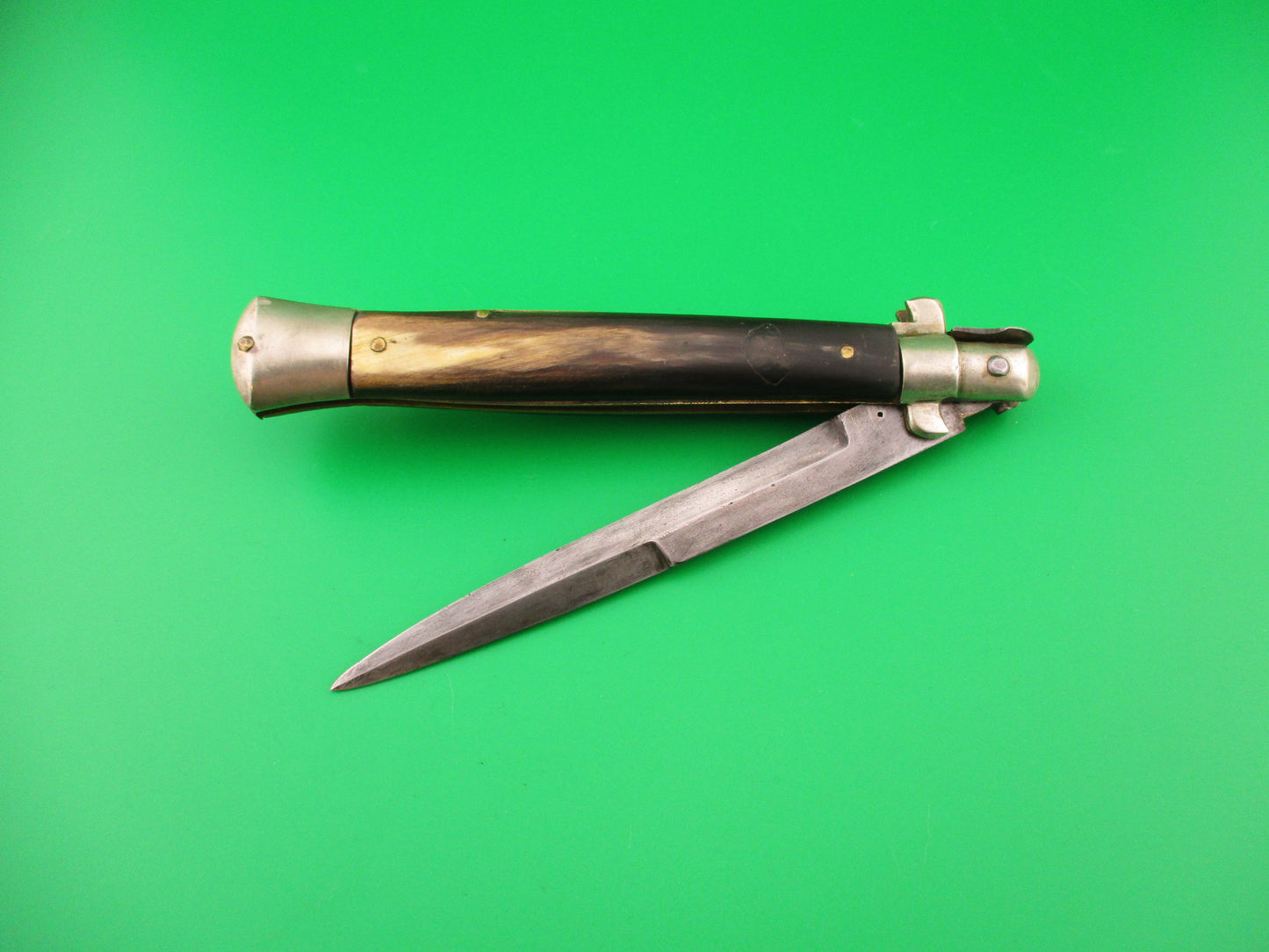 Maniago 27cm Italian Flat Guard Picklock Vintage 1940s automatic knife