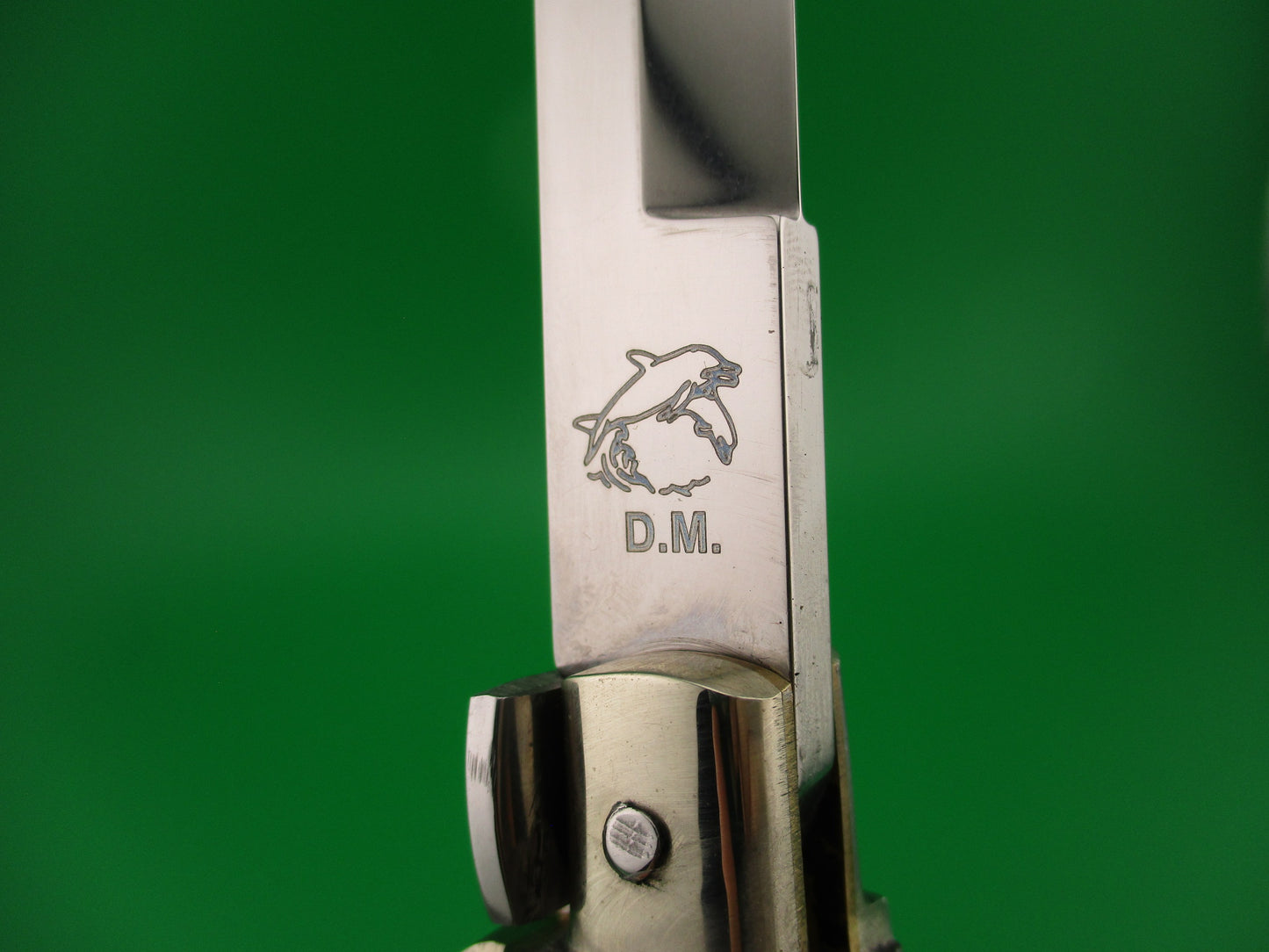 Renzo Pascotto Maniago Italy 30cm Italian Wasp body Picklock Cream & Honey automatic knife