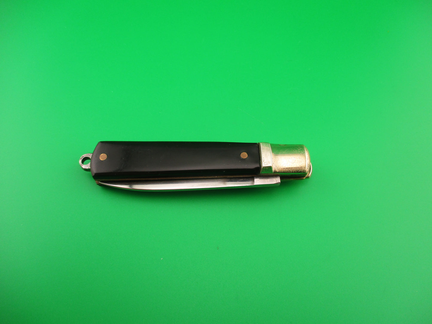 IHER INOX SPAIN 15cm Spanish Lever Vintage black automatic knife