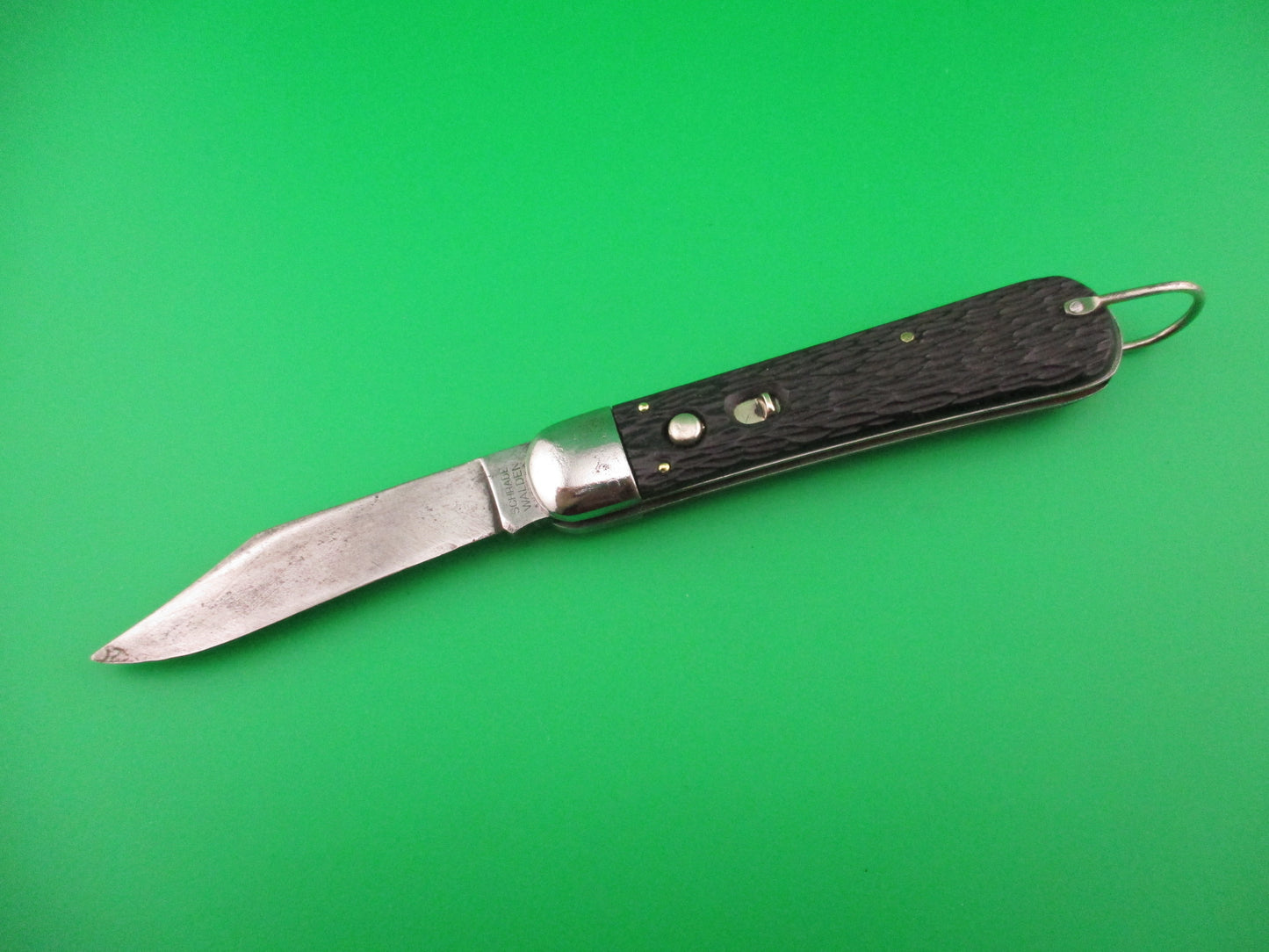 SCHRADE WALDEN M2 Paratrooper knife vintage Korean War switchblade knife
