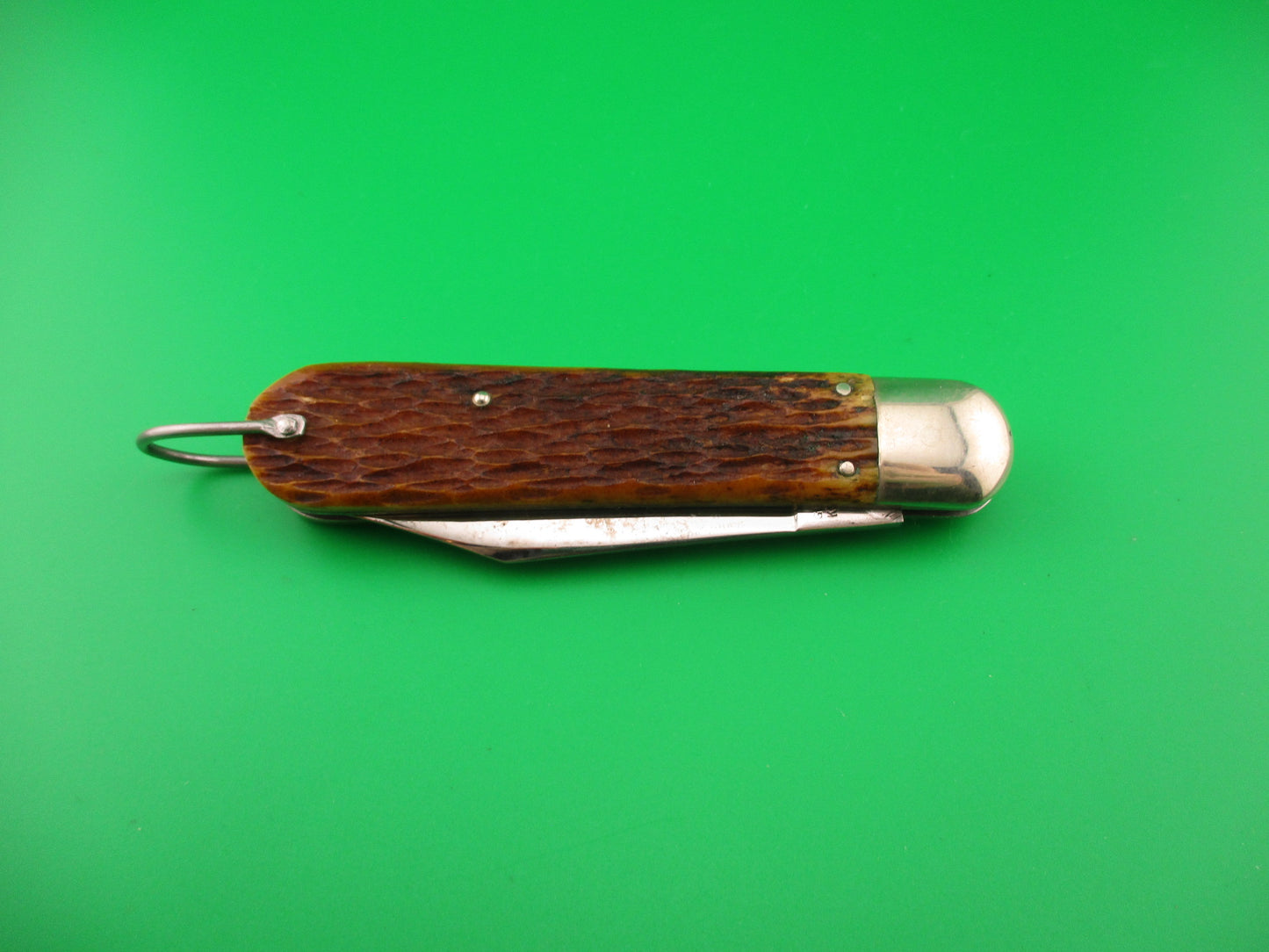 PRESTO M2 Bone WWII vintage Paratrooper automatic knife Near Mint!