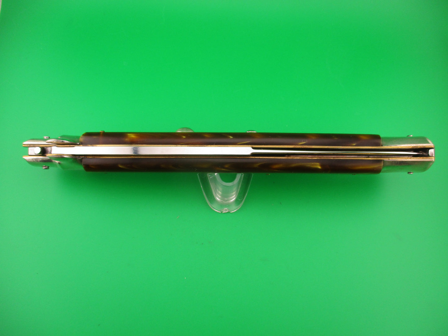 ROSTFREI ITALY 45cm Italian 18 inch stiletto Gold Acrylic automatic knife