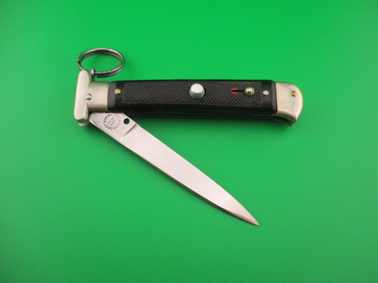 CARTAILLER D&Co FRANCE LAME INOX 22cm Ring pull French automatic knife