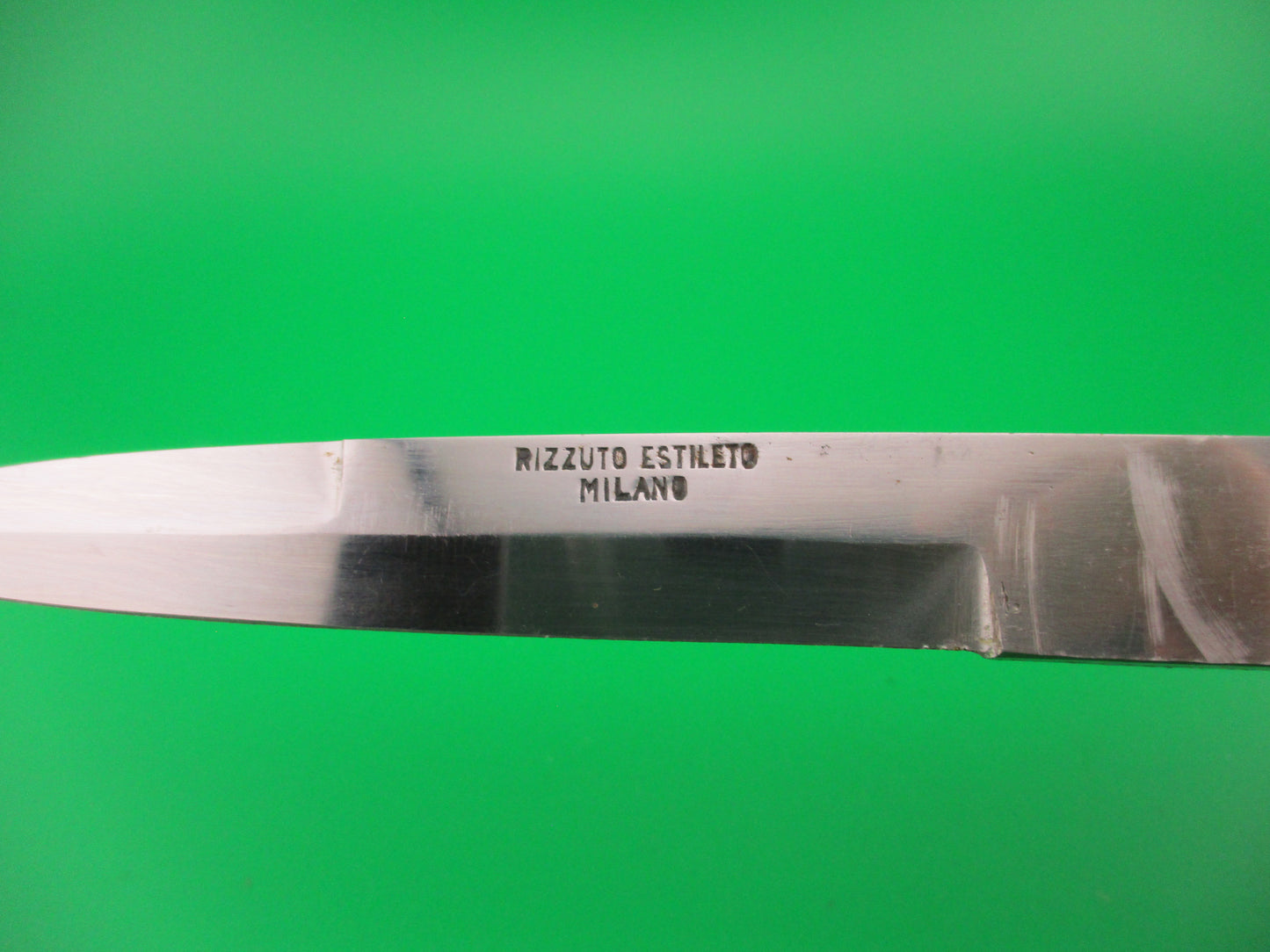Rizzuto Estileto Milano 28cm Japanese Swing guard White vintage automatic knife