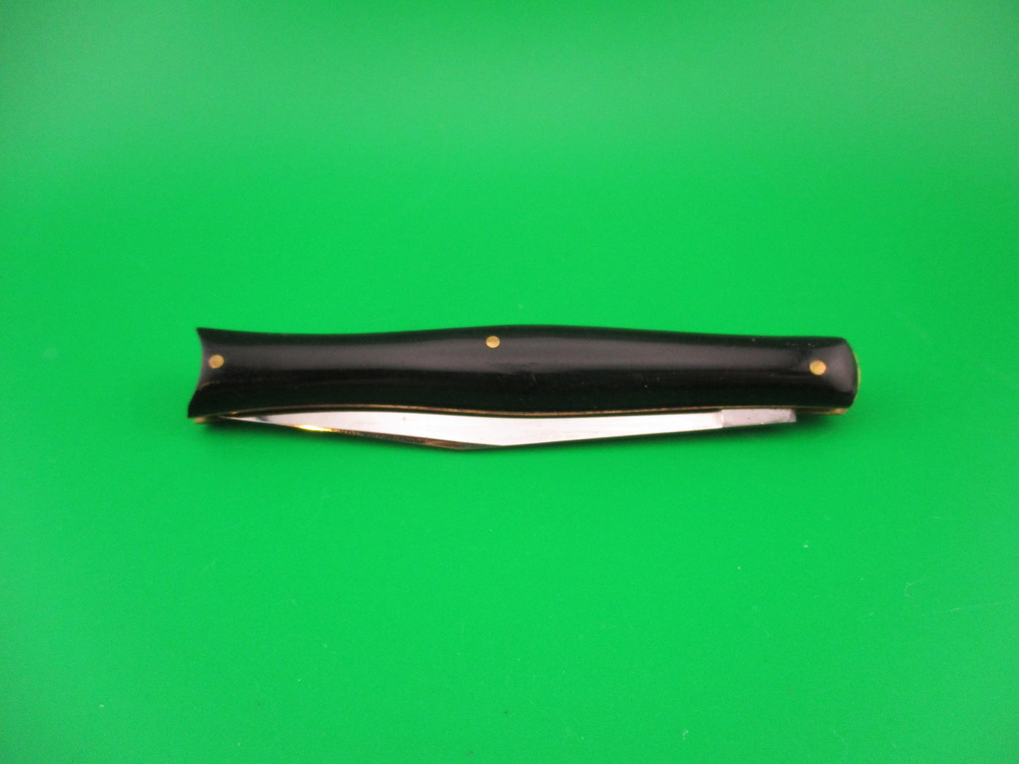 Bonsa SOLINGEN GERMANY Fishtail Black like PRESTO Vintage automatic knife
