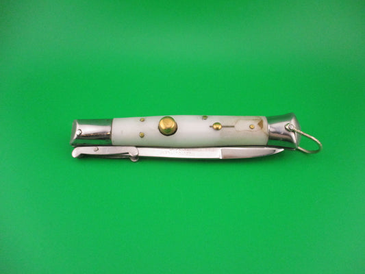 Rizzuto Estileto Milano Vintage 22cm Japanese White Swing Guard switchblade