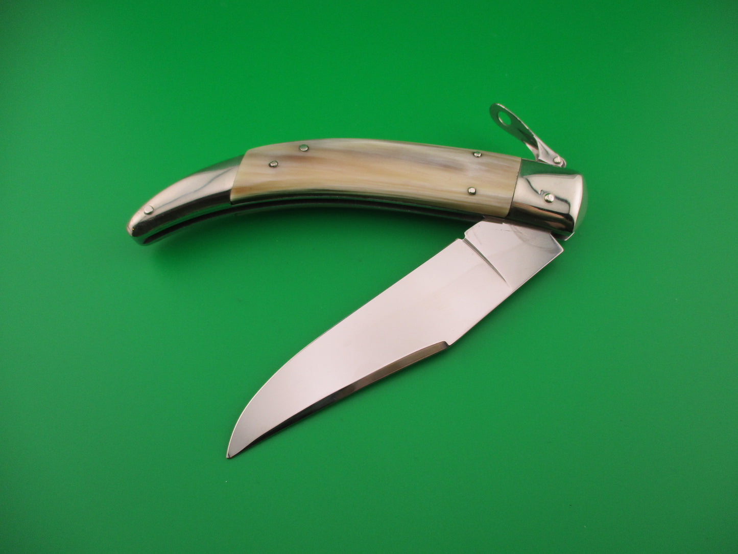 AGA CAMPOLIN ITALY 26cm Italian Catalana Fulcrum automatic knife