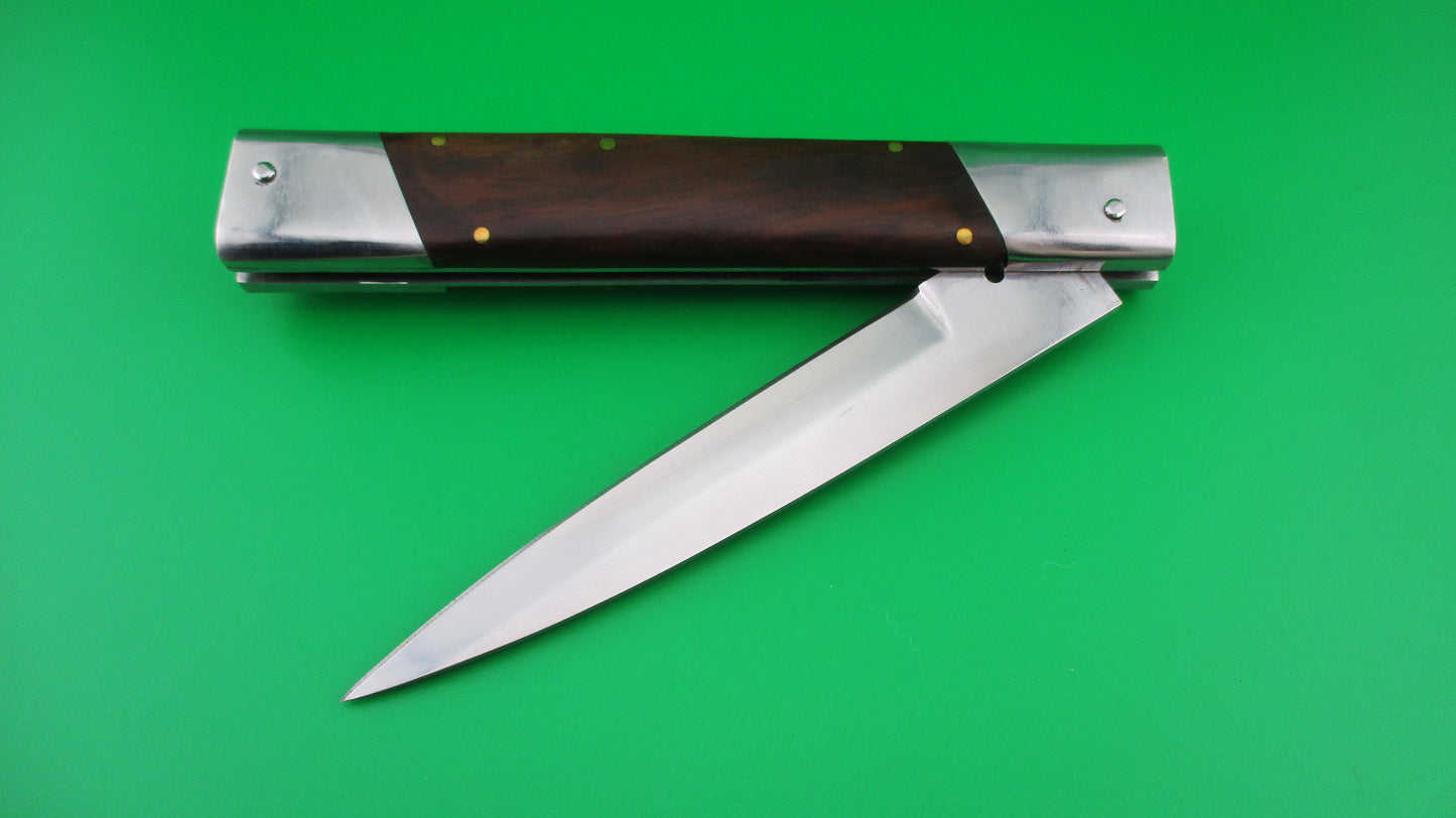 Custom 29cm Italian Prioletta Style Automatic slant bolster knife by Samir Ahmad