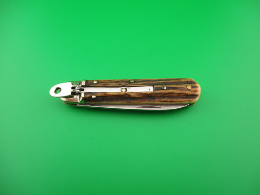 BOKER TREE BRAND 715 German Lever Stag Classic automatic knife