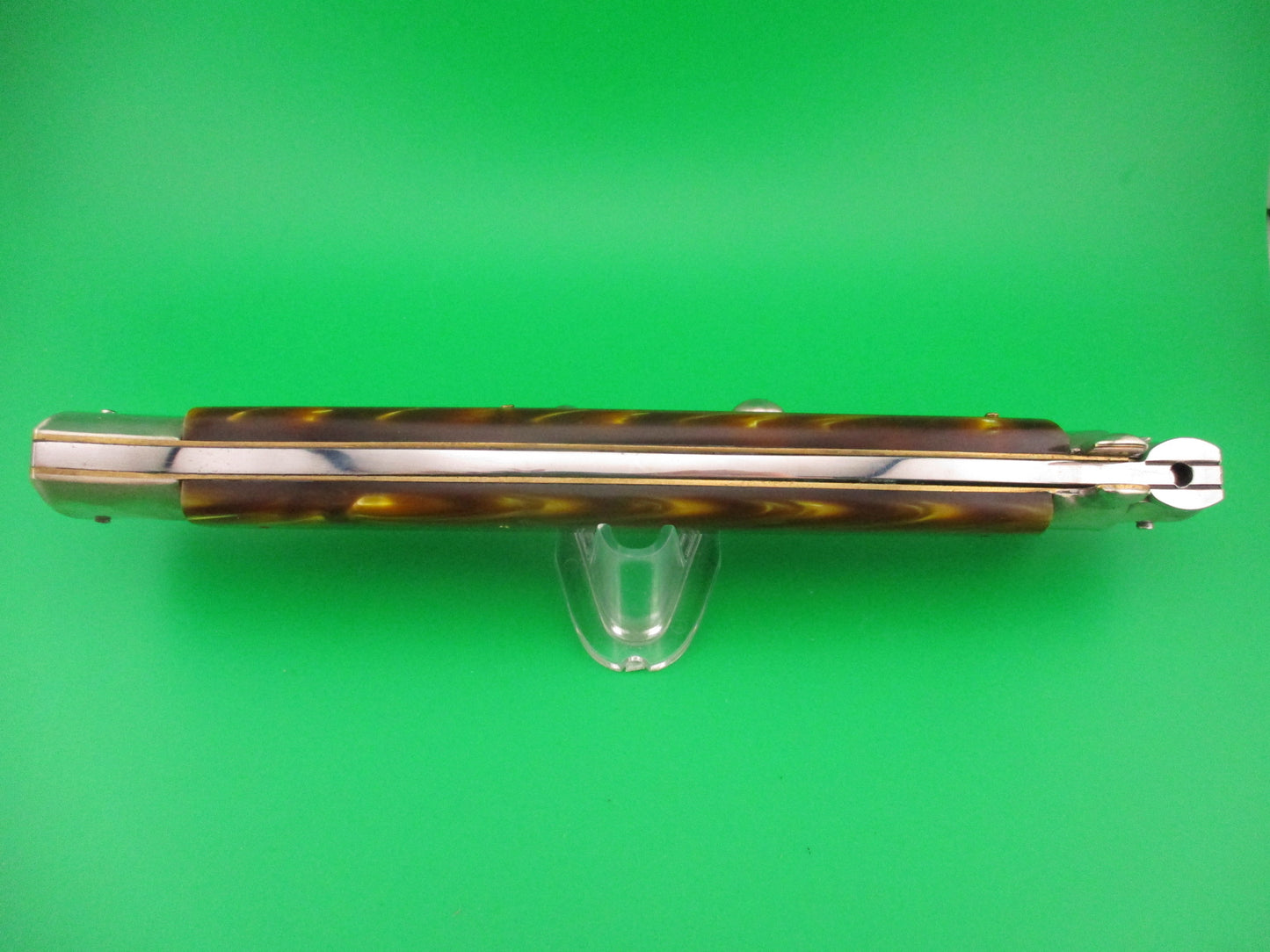 ROSTFREI ITALY 45cm Italian 18 inch stiletto Gold Acrylic automatic knife