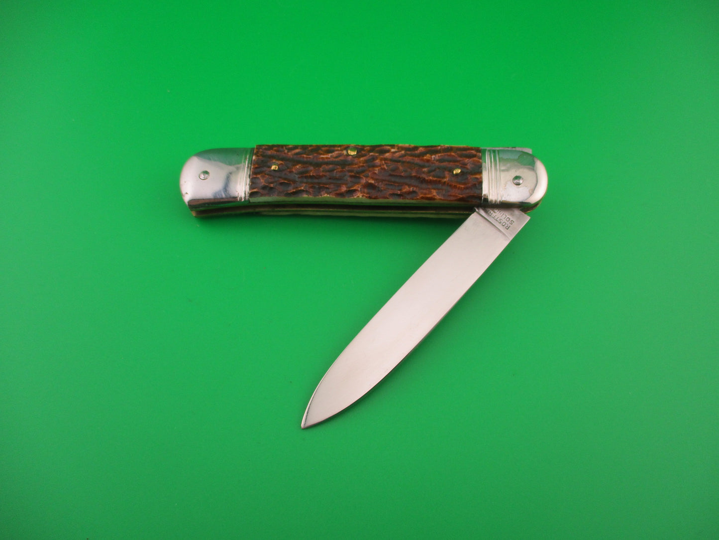 Weidmanns Heil SOLINGEN GERMANY 11cm German Lever Bone SPRINGER automatic